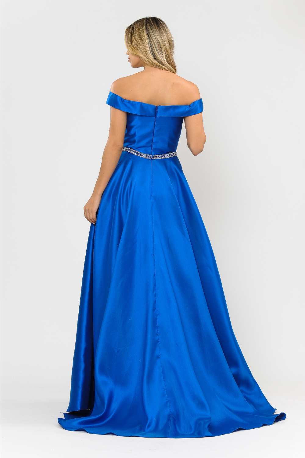 긴 드레스 블루 색상 이미지-S2L8